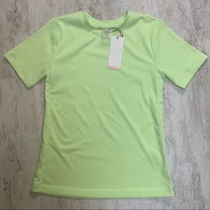 NWT Lime Green, Calia by Carrie Underwood athletic women’s shirt. size Medium